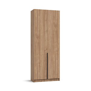 Босс Стандарт 80*220 шкаф распашной 2Д + ящики Орех Селект
