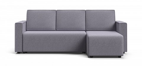 Угловой диван Норд лайт рогожка Malmo платина