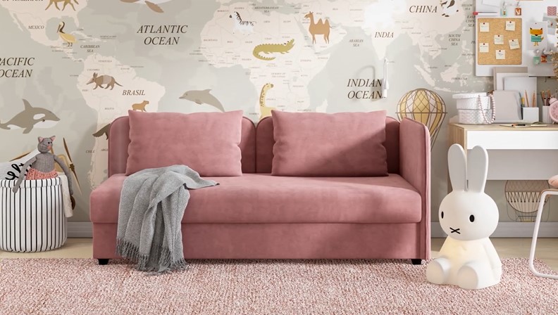 Тахта Ирис велюр Monolit латте