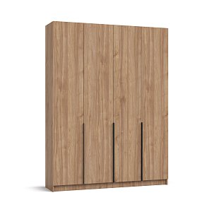 Босс Стандарт 160*220 шкаф распашной 4Д + ящики Орех Селект