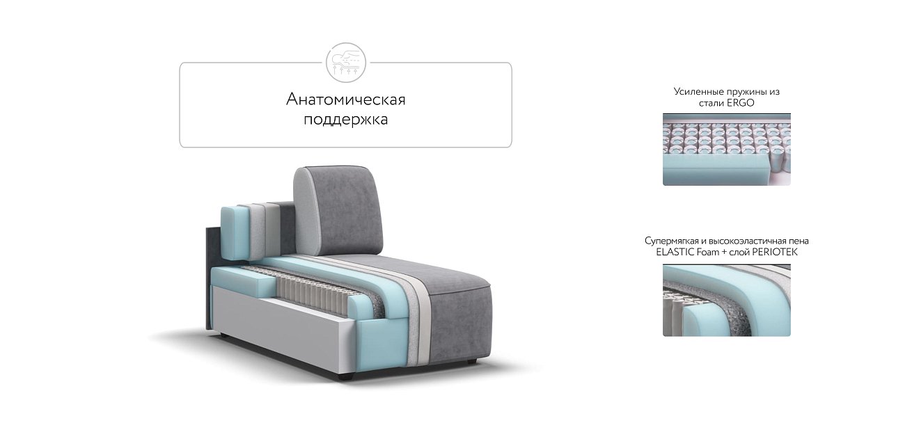 KING MODOOL оттоманка Велюр Роял агат