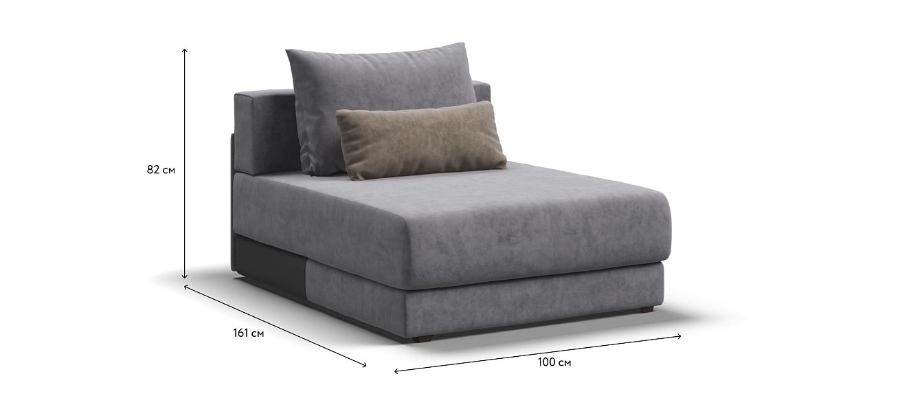 Оттоманка РИЧМОНД MODOOL Велюр Роял агат