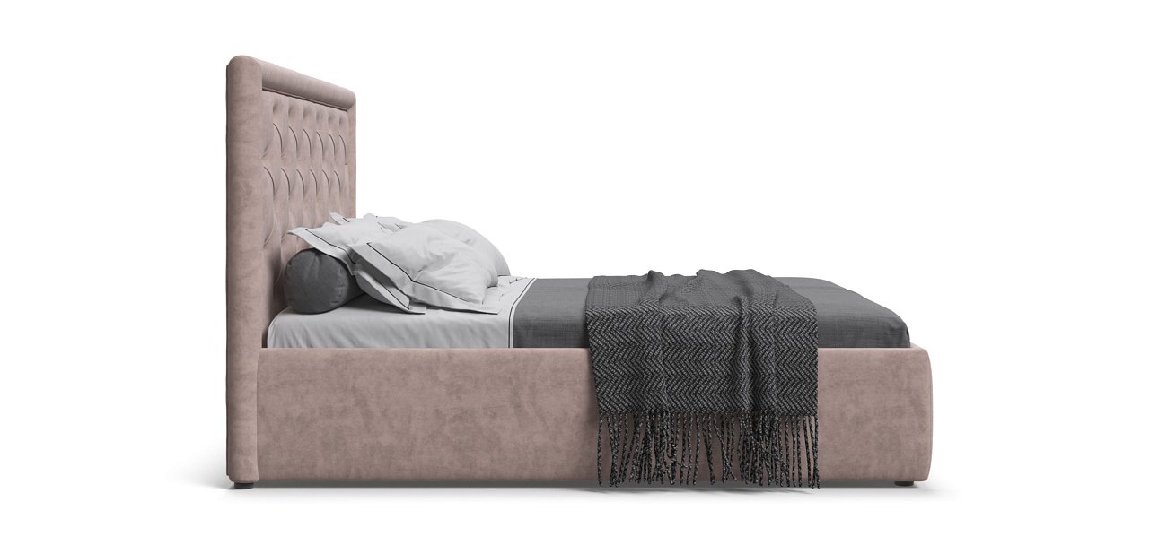 Кровать Босс Классик 180*200 Про велюр Royal пион NEW