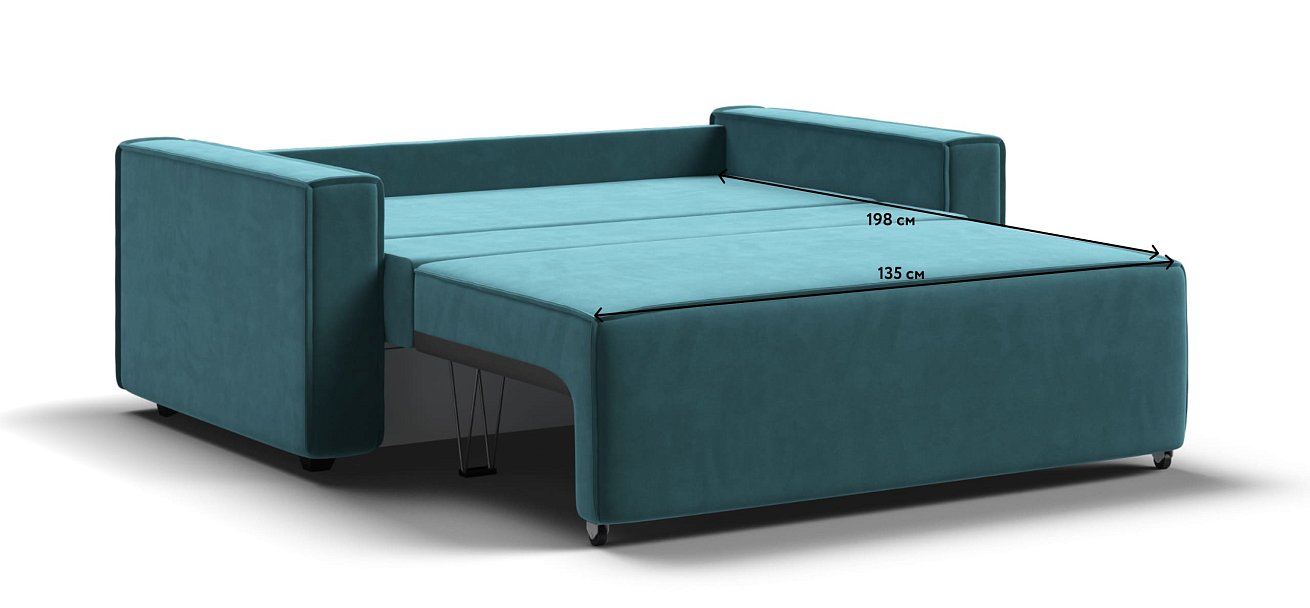 Диван NORD Compact велюр Monolit зеленый