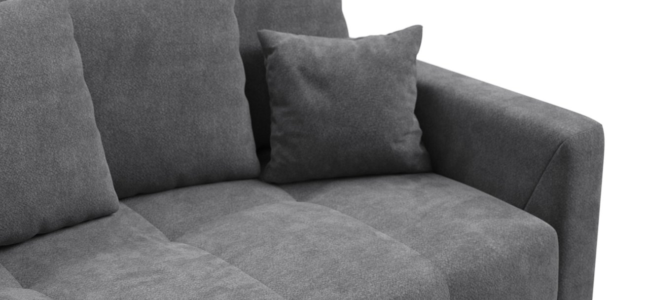 Диван BOSS TREND Шенилл CLOUD графит