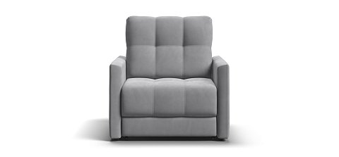 Кресло-кровать BOSS LOFT велюр Monolit сталь