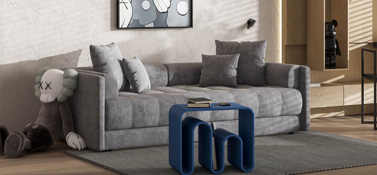 Тахта BOSS Велюр Роял агат