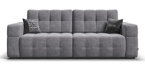 Диван BOSS.XO Велюр Роял агат / WOOD Rock