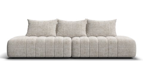 Диван Босс Твин прямой Шенилл IQ кварц