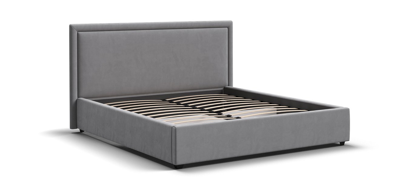 Кровать Фрея 160*200 с ПМ MONOLIT Сталь