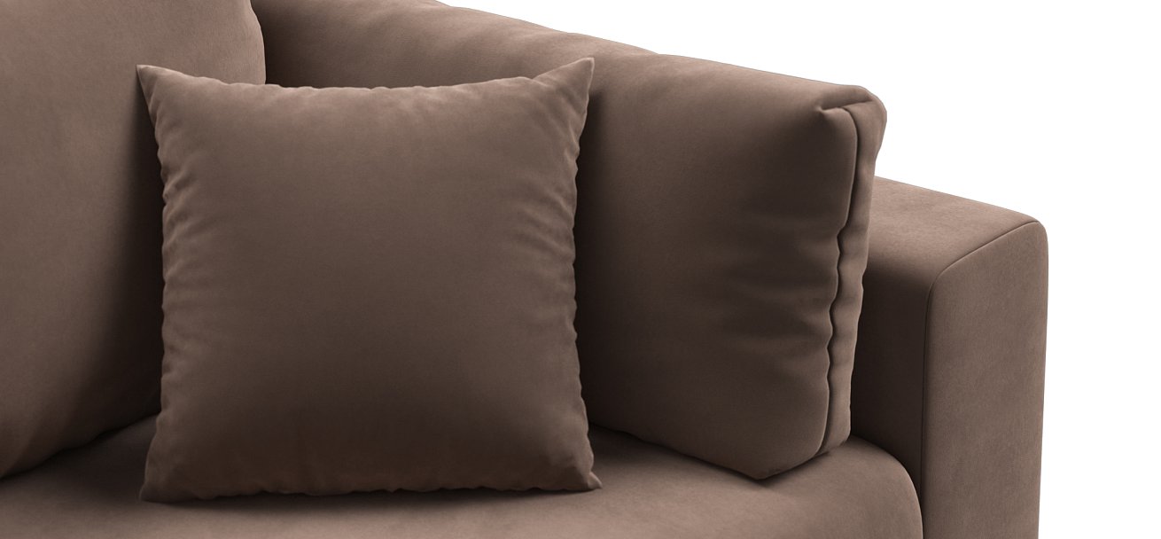 Диван Босс Прайм Велюр Monolit мокко