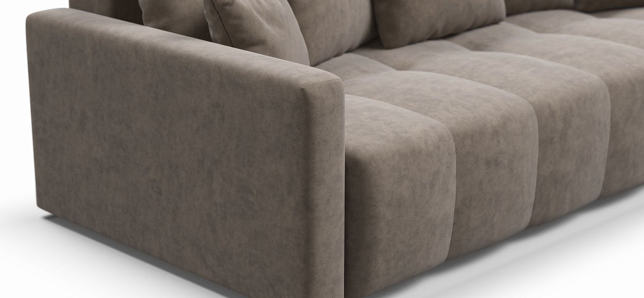 Диван BOSS TREND Велюр Роял тауп