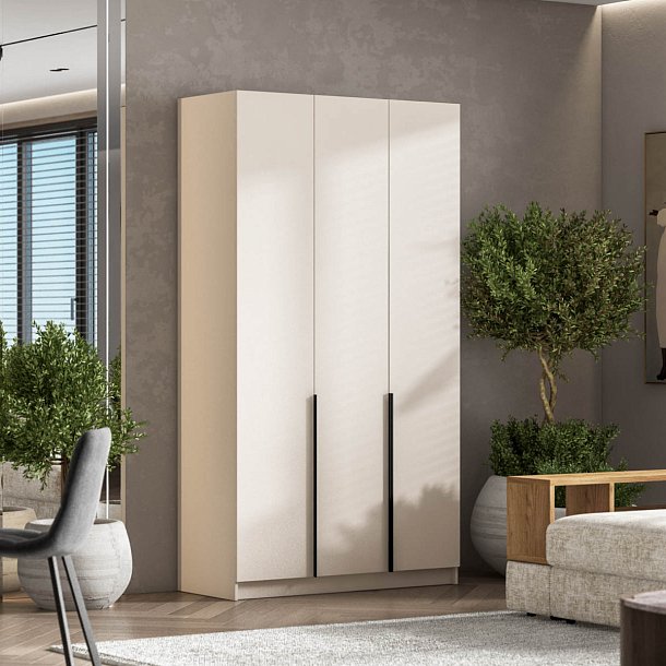 Босс Стандарт 120*220 шкаф распашной 3Д Кашемир