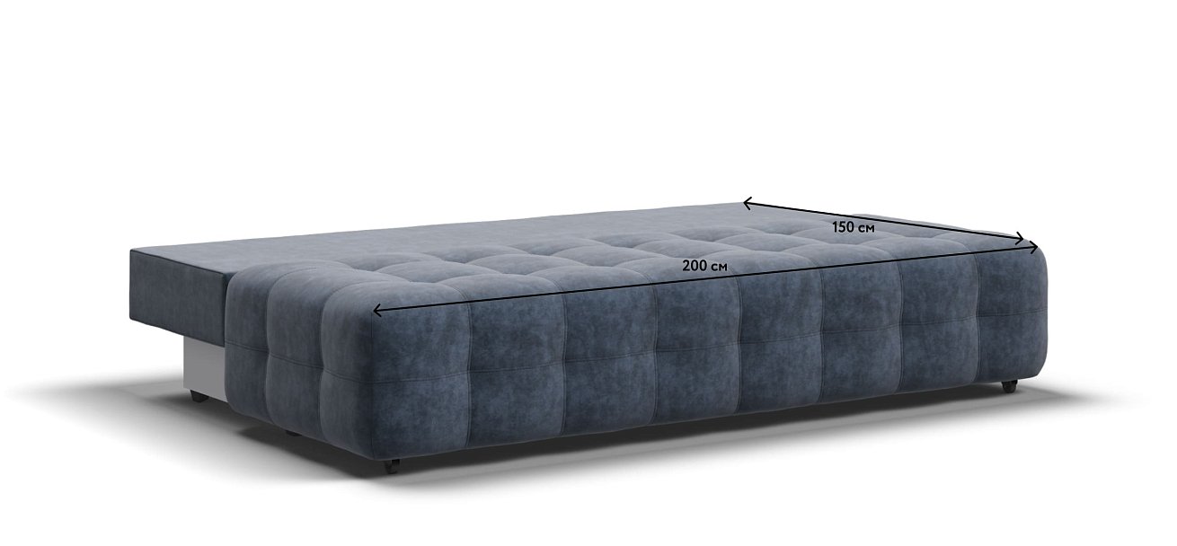 Диван BOSS 2.0 MINI Велюр Royal топаз NEW