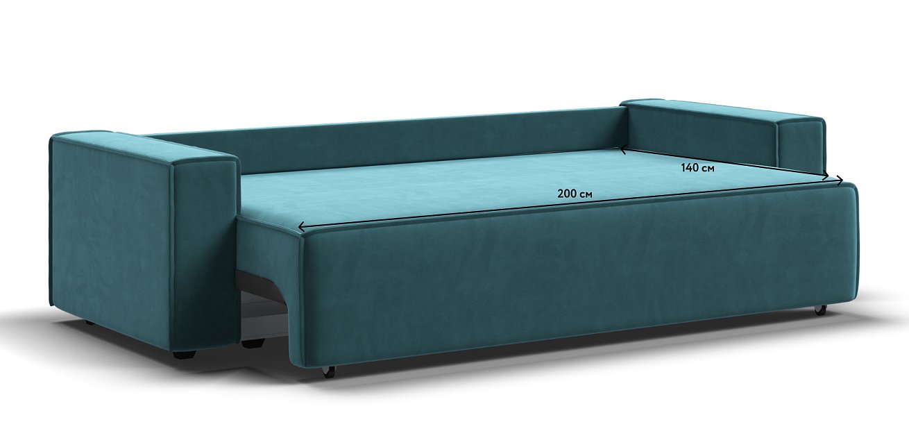 Диван Норд Велюр Monolit зеленый