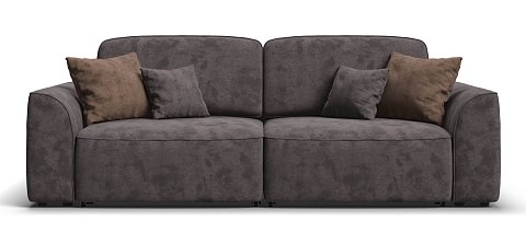 Диван KING SE велюр Alkantara серый