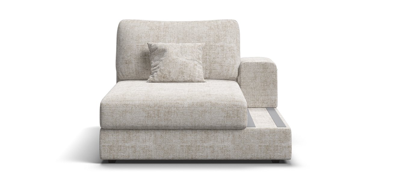 BOSS MODOOL SE оттоманка правая шенилл IQ кварц NEW