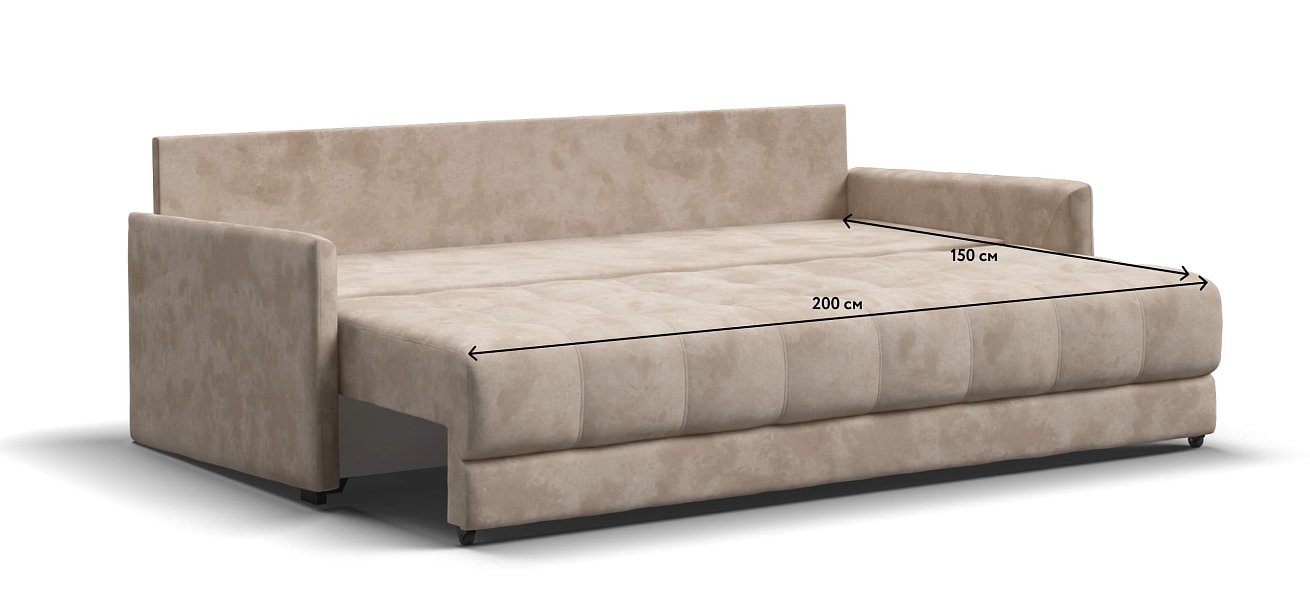 Диван BOSS 2.0 LOFT велюр Alkantara пепел