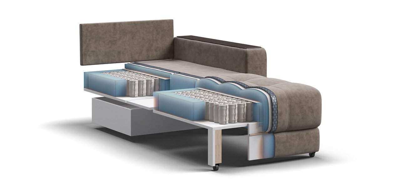 Кресло-кровать BOSS 2.0 Велюр Роял тауп