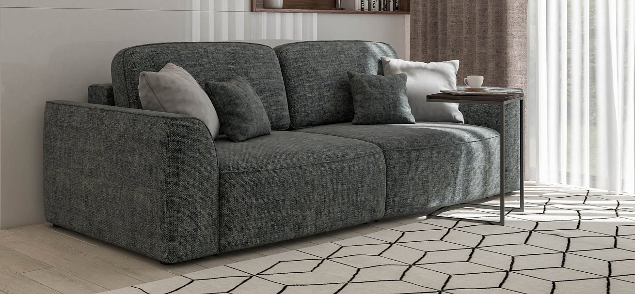 Диван KING SE шенилл IQ серый