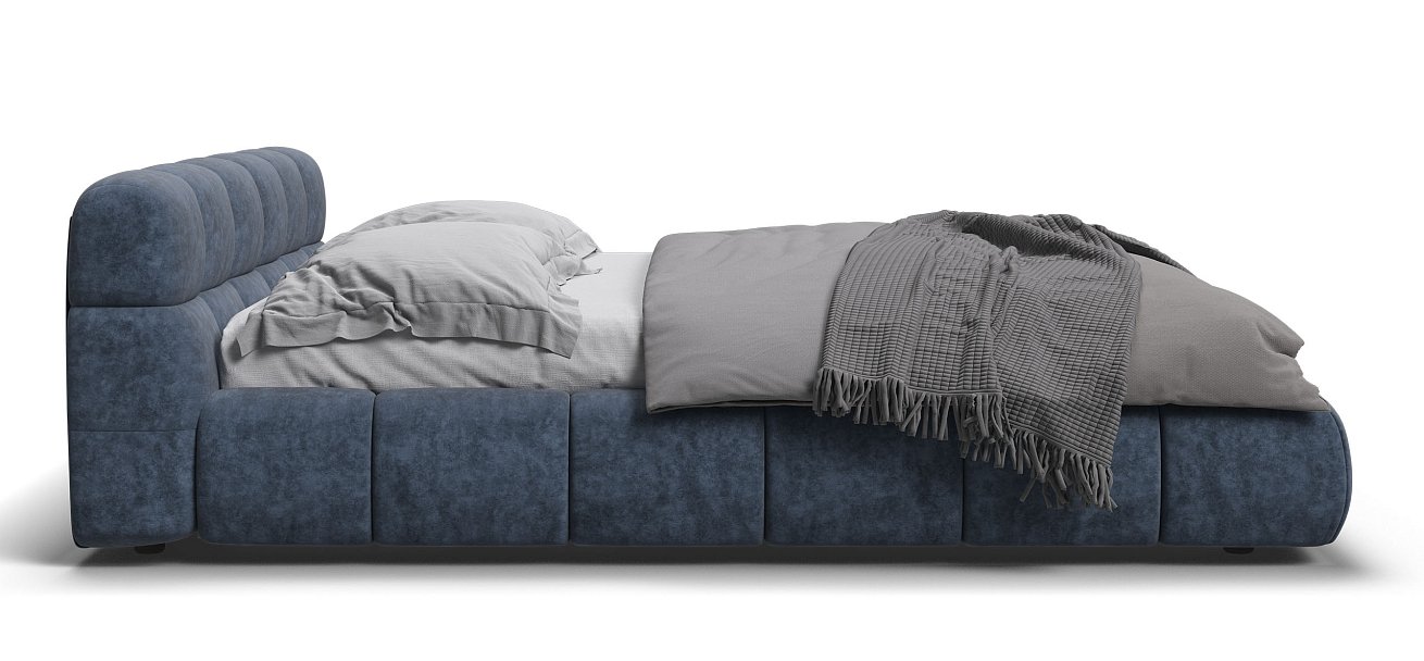 Кровать Босс Дрим 160*200 Про Велюр Royal топаз NEW