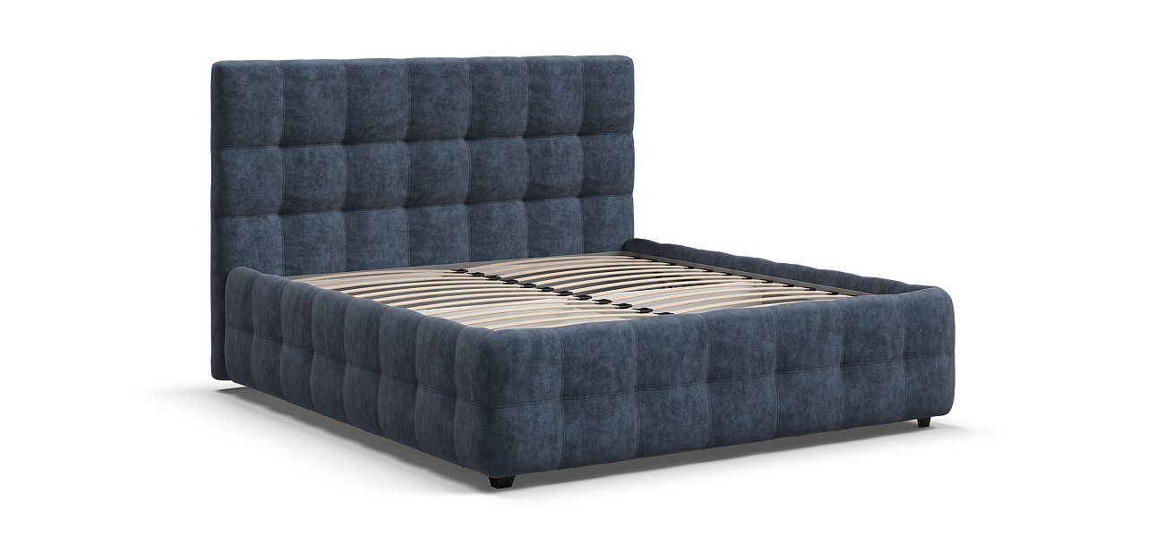 Кровать Босс 160*200 Про Велюр Royal топаз NEW