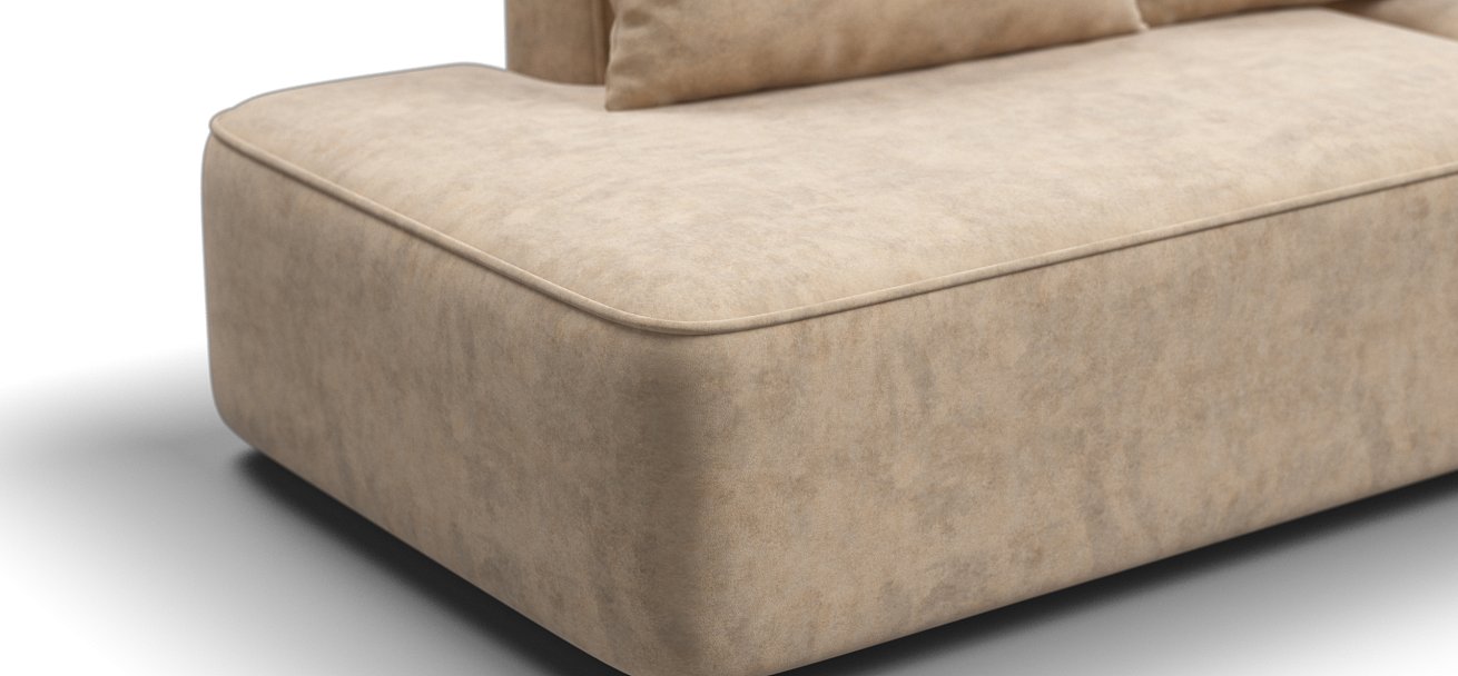 Диван KING TWIN Велюр Роял шампань