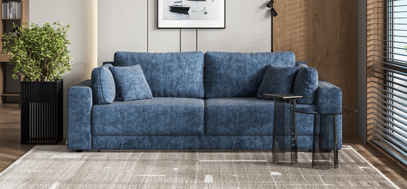 Диван Босс Прайм Велюр Royal топаз