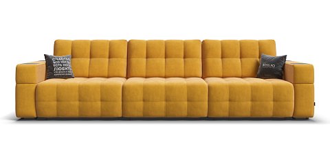 Диван BOSS.XO MAX велюр Monolit маст / WOOD Rock