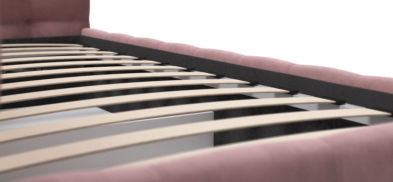 Кровать BOSS mini NEW велюр Monolit роуз