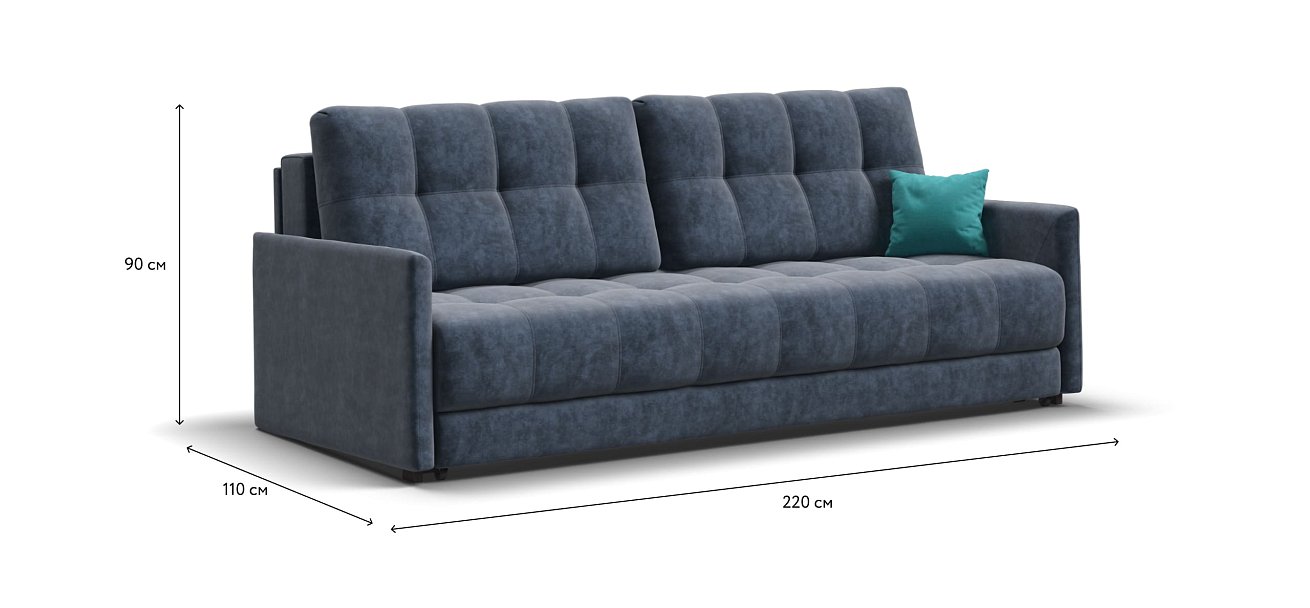 Диван BOSS 2.0 LOFT Велюр Royal топаз NEW