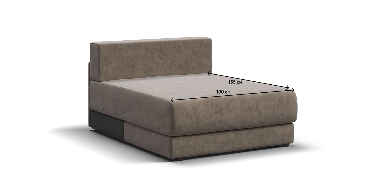 Оттоманка РИЧМОНД MODOOL Велюр Роял тауп