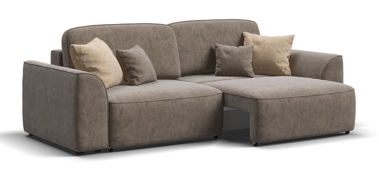 Диван KING SE Велюр Роял тауп