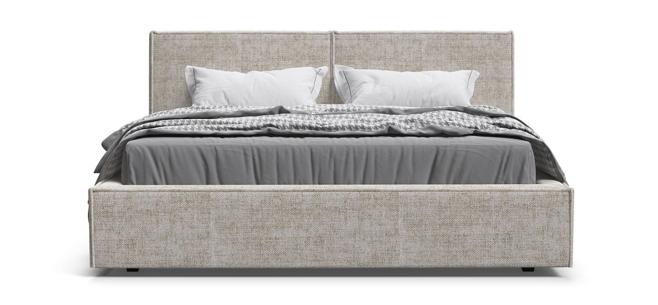 Кровать NORD Шенилл IQ Кварц