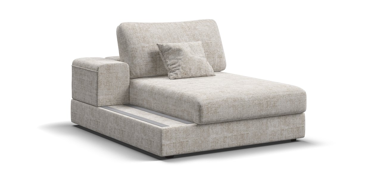 BOSS MODOOL SE оттоманка левая шенилл IQ кварц NEW