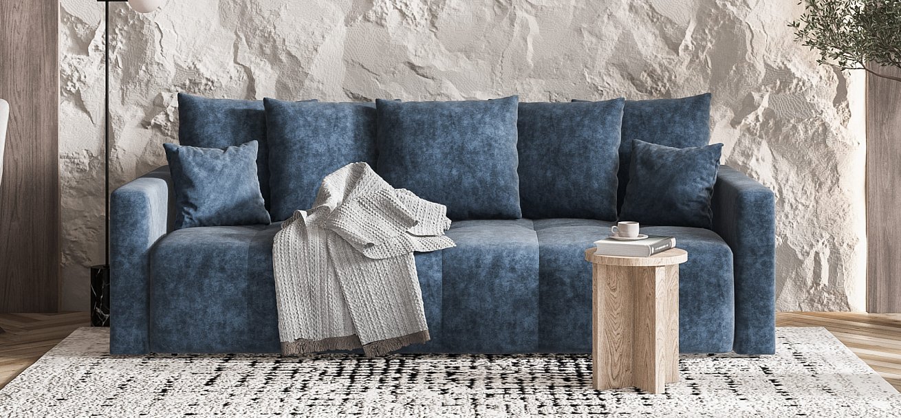 Диван BOSS TREND Велюр Royal топаз NEW