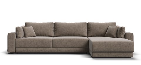 Угловой диван Босс Прайм Макс Велюр Роял тауп