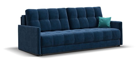 Диван BOSS 2.0 LOFT велюр Monolit синий