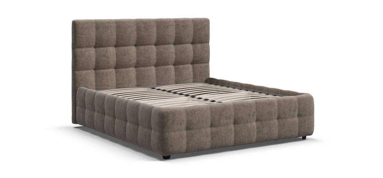 Кровать Босс 160*200 Про Велюр Royal тауп NEW
