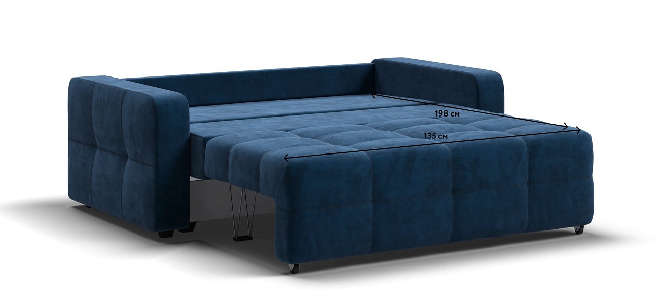 Диван Dandy Compact велюр Monolit синий