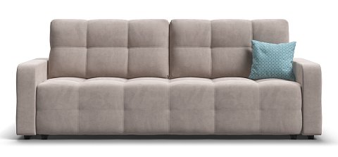 Диван Денди велюр Monolit латте