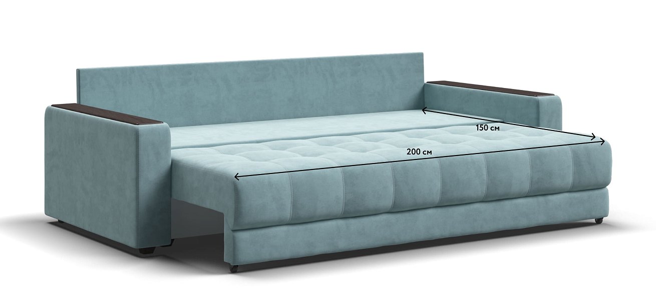 Диван BOSS 2.0 велюр Monolit аква