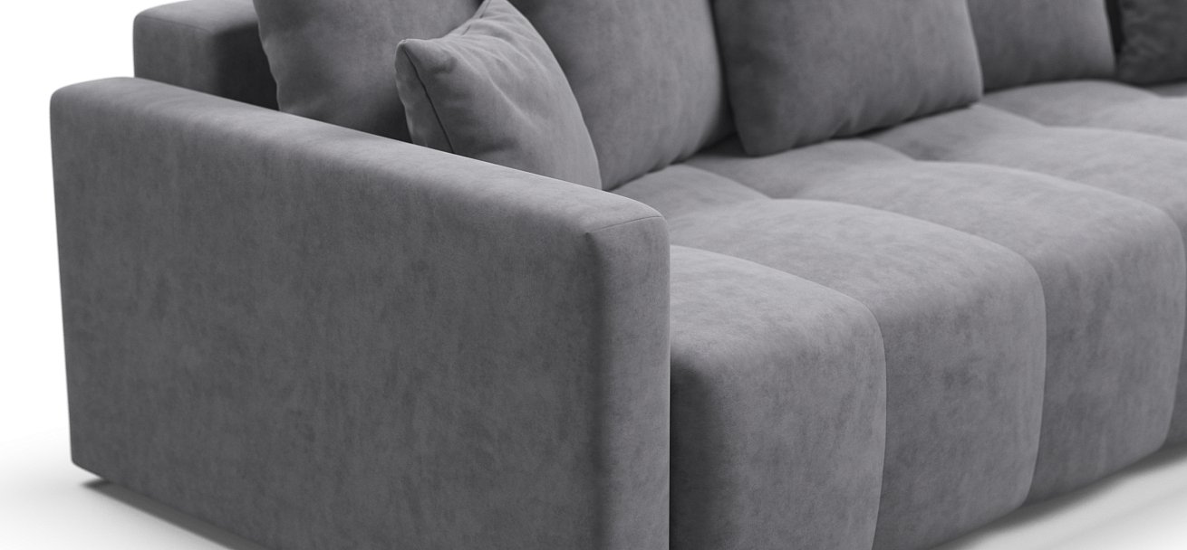 Диван BOSS TREND Велюр Royal агат