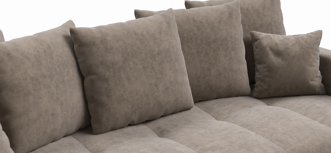 Диван BOSS TREND Велюр Роял тауп