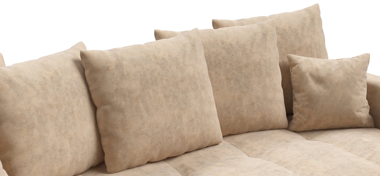 Диван BOSS TREND Велюр Royal шампань