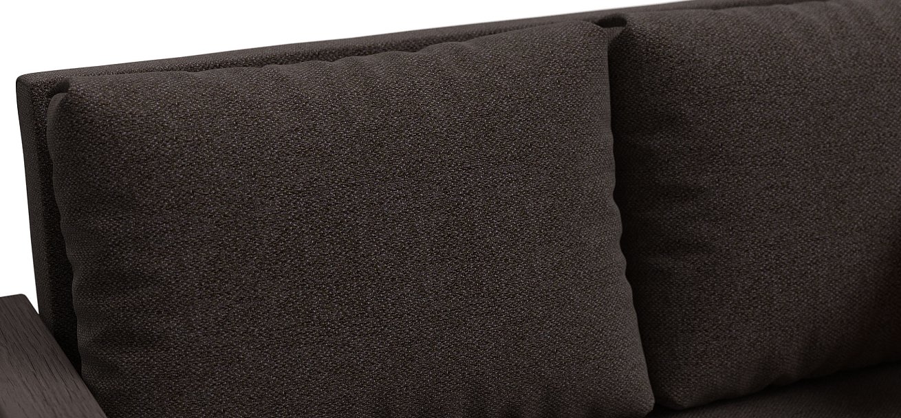 Диван Атланта-2 Лайт рогожка Malmo шоколад