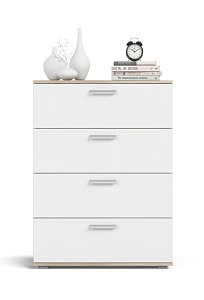 Комод LUX Белый снег, Сонома