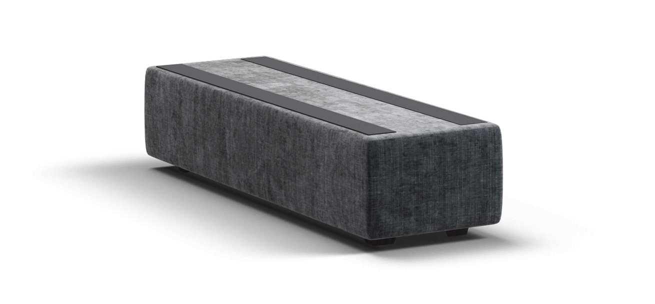 NEW BOSS MODOOL основа под подлокотник шенилл Gloss карбон