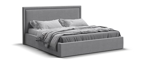 Кровать Фрея 160*200 без ПМ MONOLIT Сталь