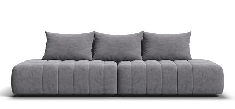 Диван Босс Твин прямой Велюр Роял агат